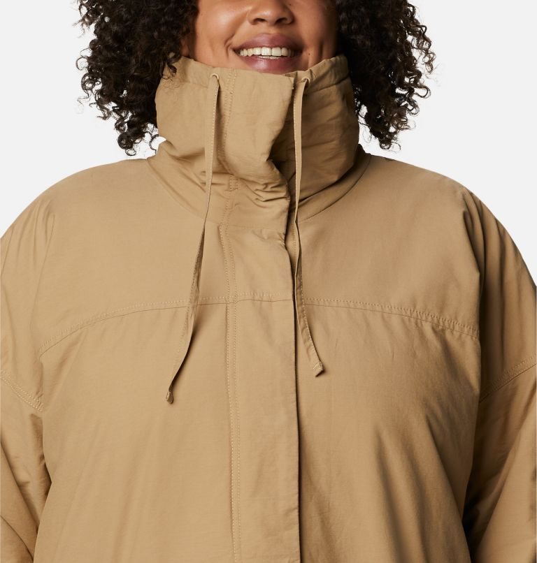 Women's Columbia Maple Hollow Insulated Jackets Light Brown | Plus Size CA-R3L10